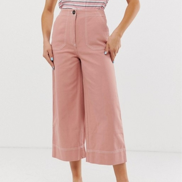 Monki Pants - BNWT MONKI FREJA TROUSER SZ 42(US 10) FLARE LEG
